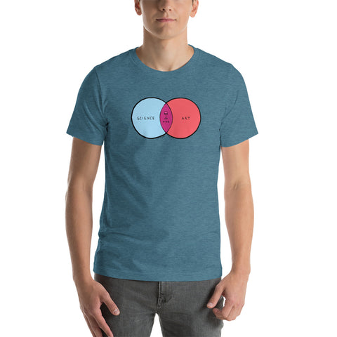 Science and Art - Men's Short-Sleeve Unisex T-Shirt