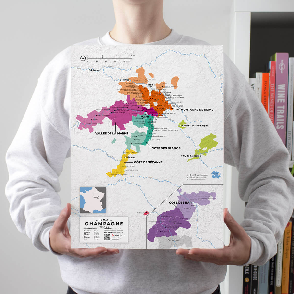 France: Champagne Wine Map - 1st Edition – Wine Folly