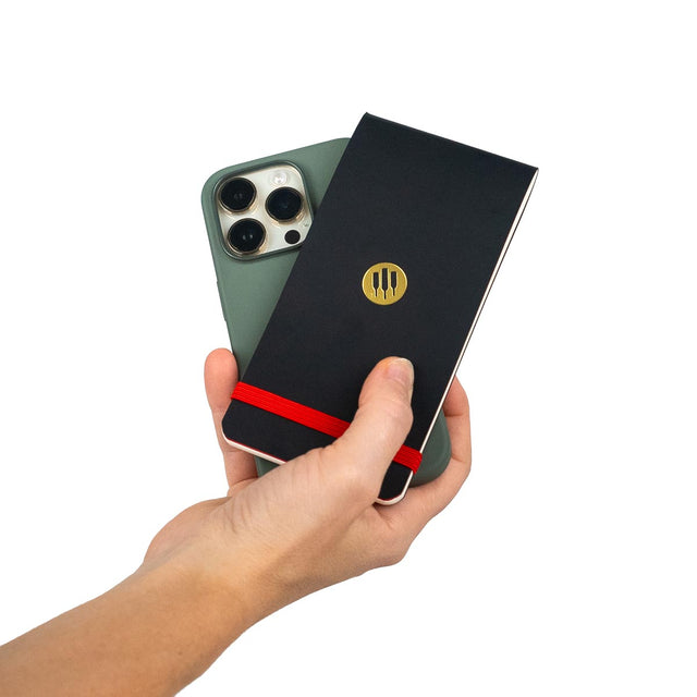 Leather pocket journal box of 3 wine folly