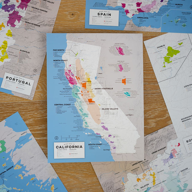 Wine Folly Wine Map Set - 2nd Edition