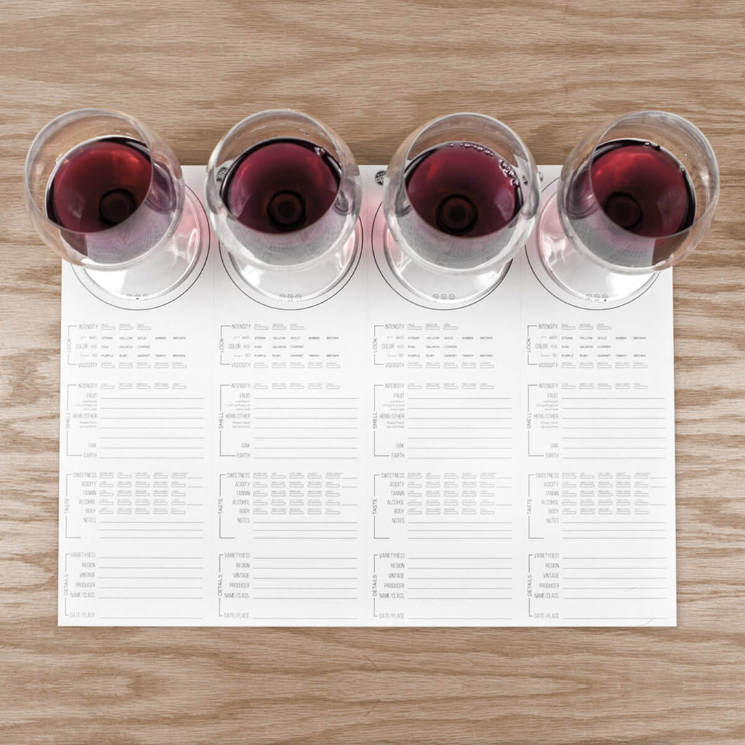 Wine Tasting Placemats | Wine Folly