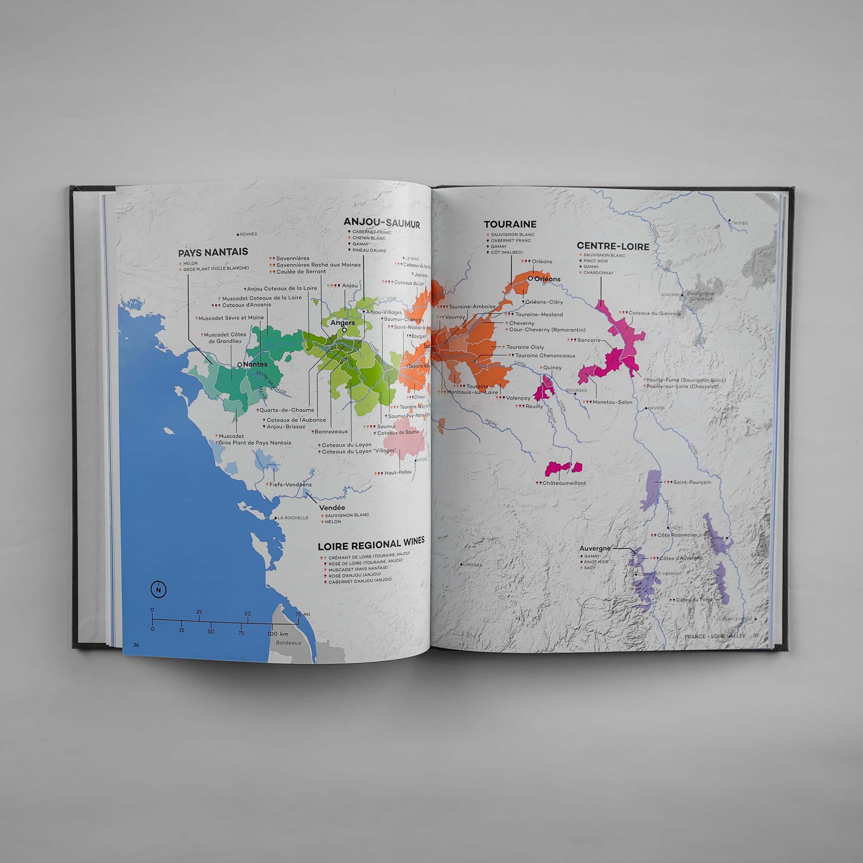 Maps of Wine Regions & Appellations by Country | Wine Prints
