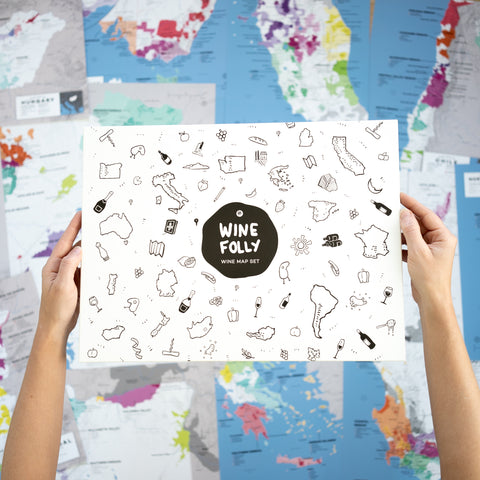 Wine Folly Wine Map Set - 2nd Edition