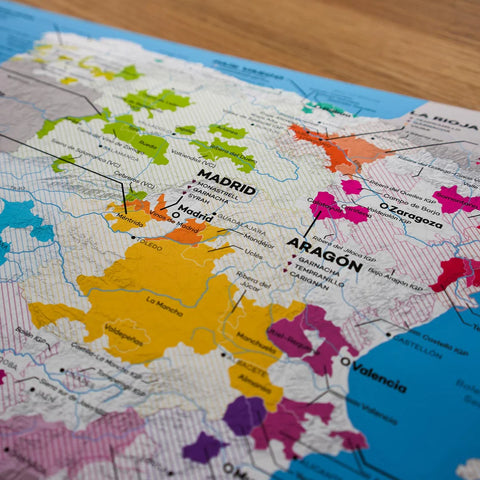 Spain Wine Map XL 2nd Edition