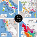 Wine Folly | Complete Wine Region Map Set