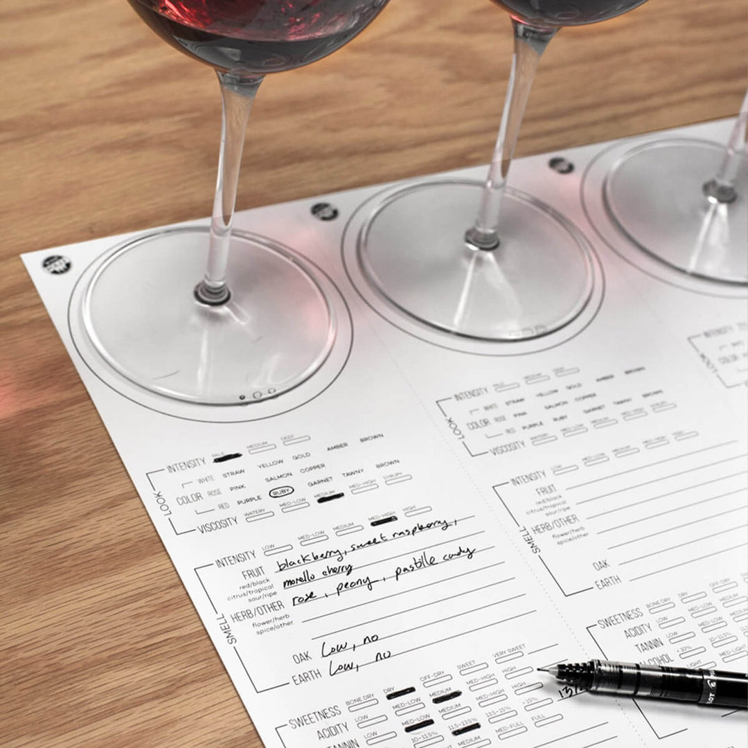Wine Tasting Placemats | Wine Folly