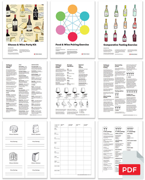 Intro to Wine PDF Bundles Preview Pages from Wine Folly