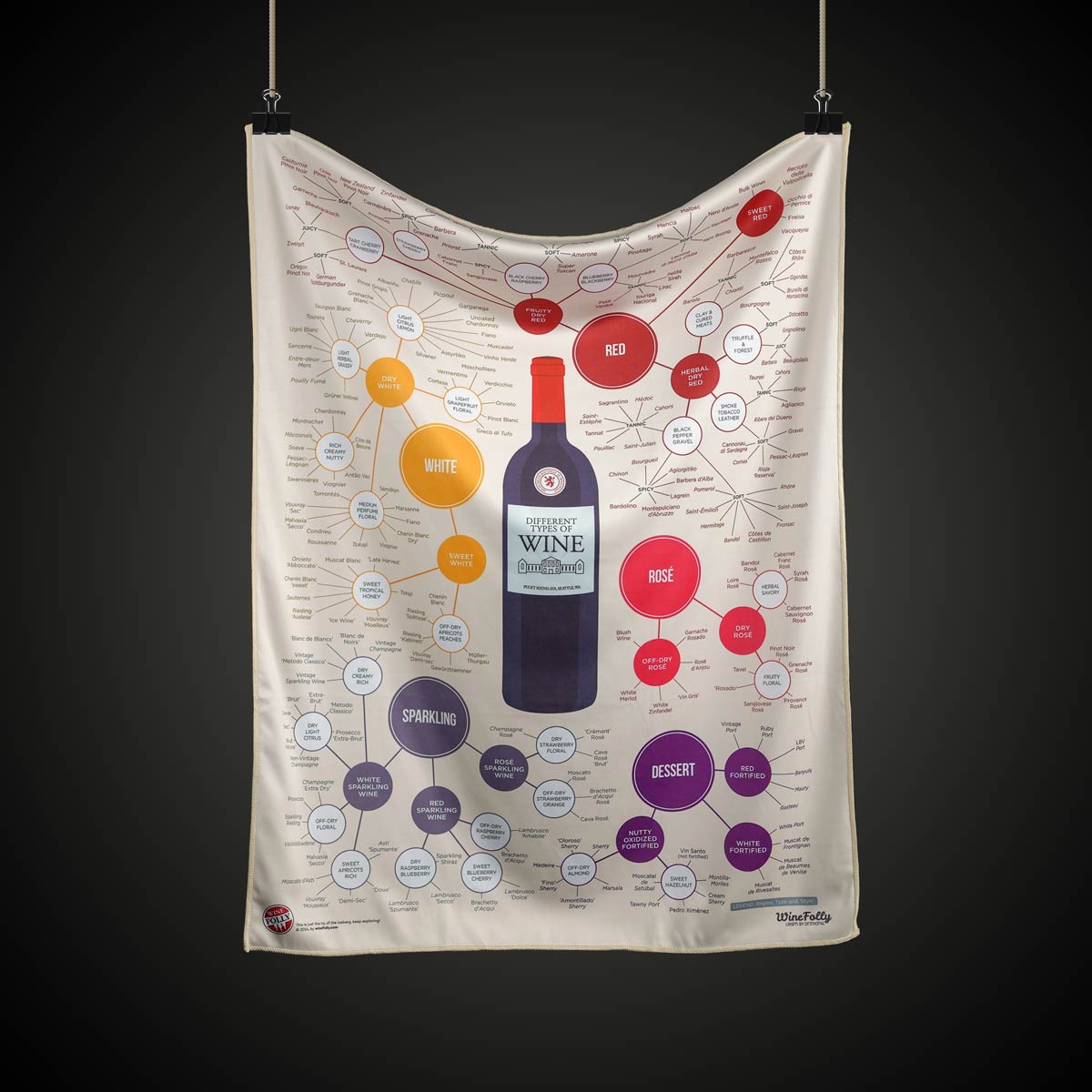 Wine Folly Wine Glass Polishing Cloth - Thumbnail 3